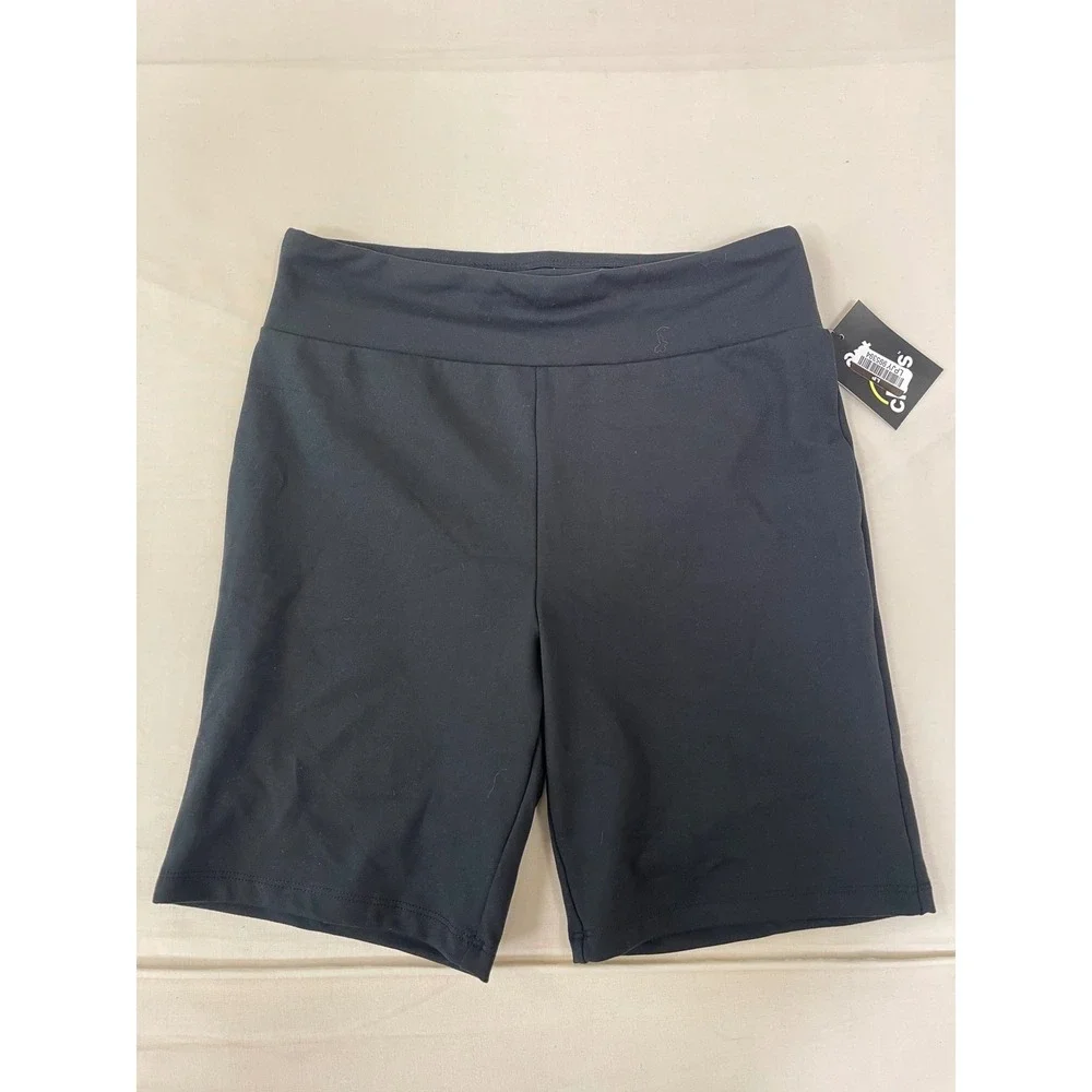Art Class Girls Black High-Rise Bike Shorts XXL 16/18 NWT